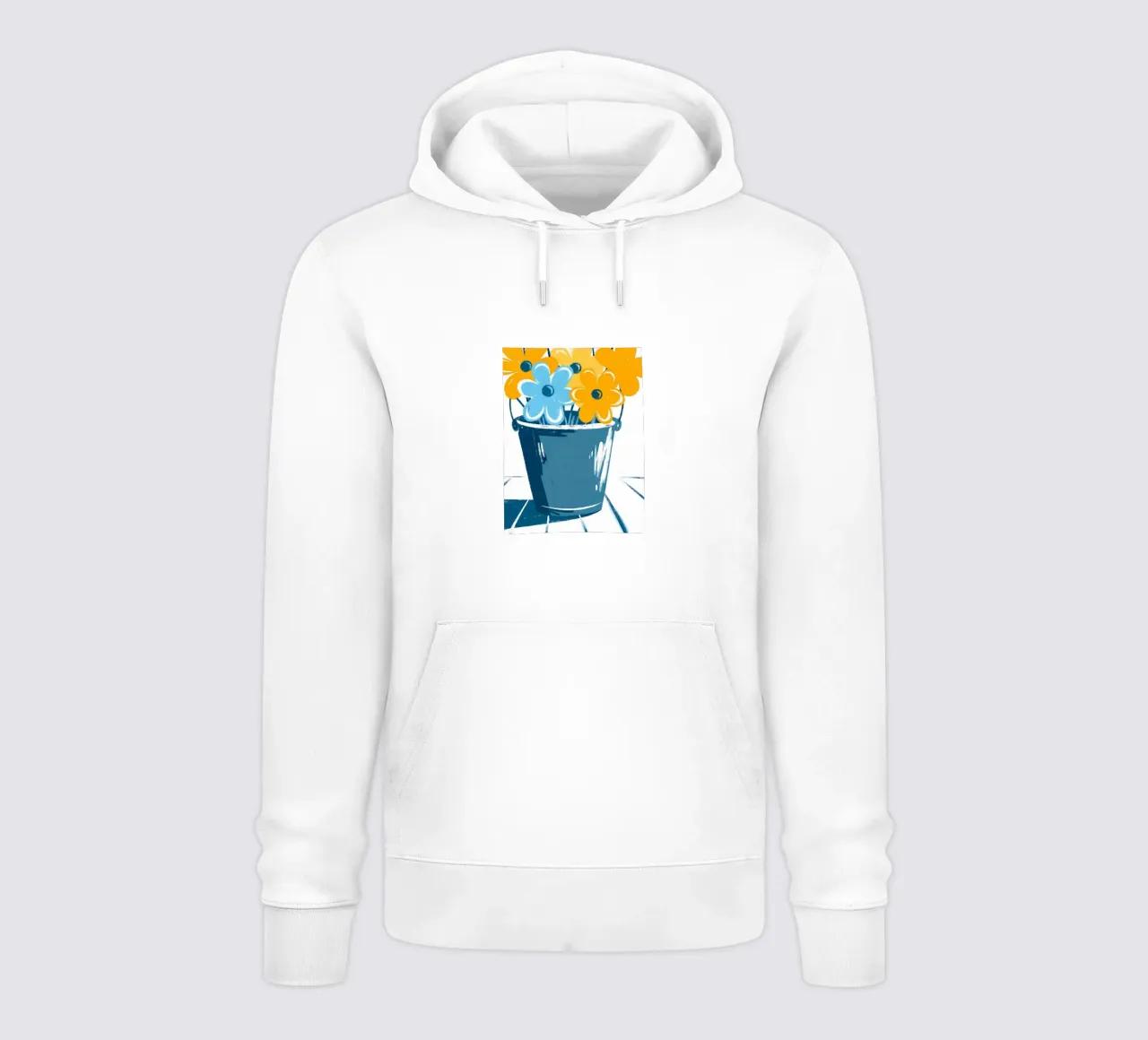 Fiori in un secchio felpa con cappuccio da PREKETEWE