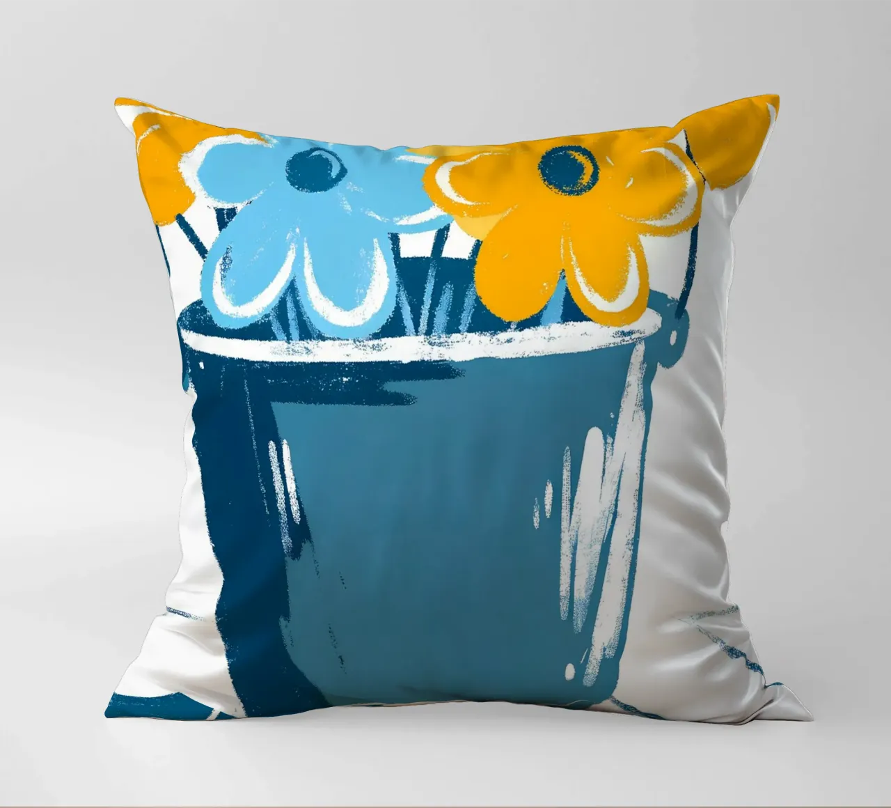 Fiori in un secchio cuscino da PREKETEWE