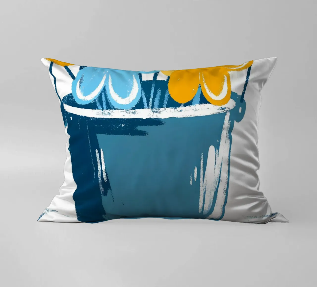 Fiori in un secchio cuscino da PREKETEWE