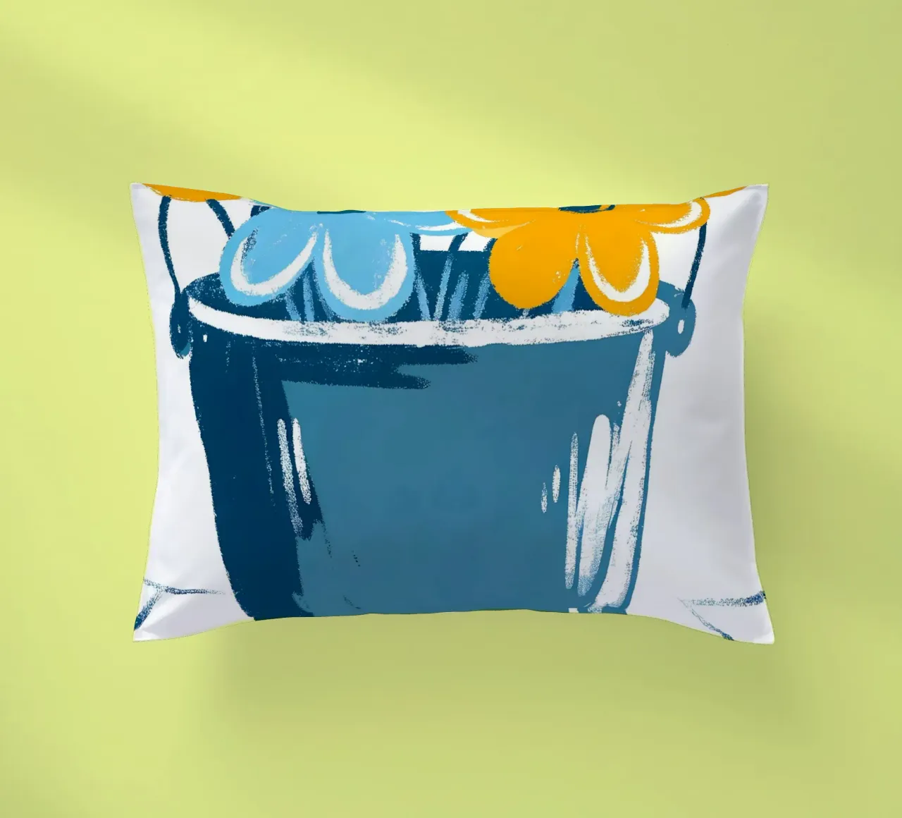 Fiori in un secchio cuscino da PREKETEWE