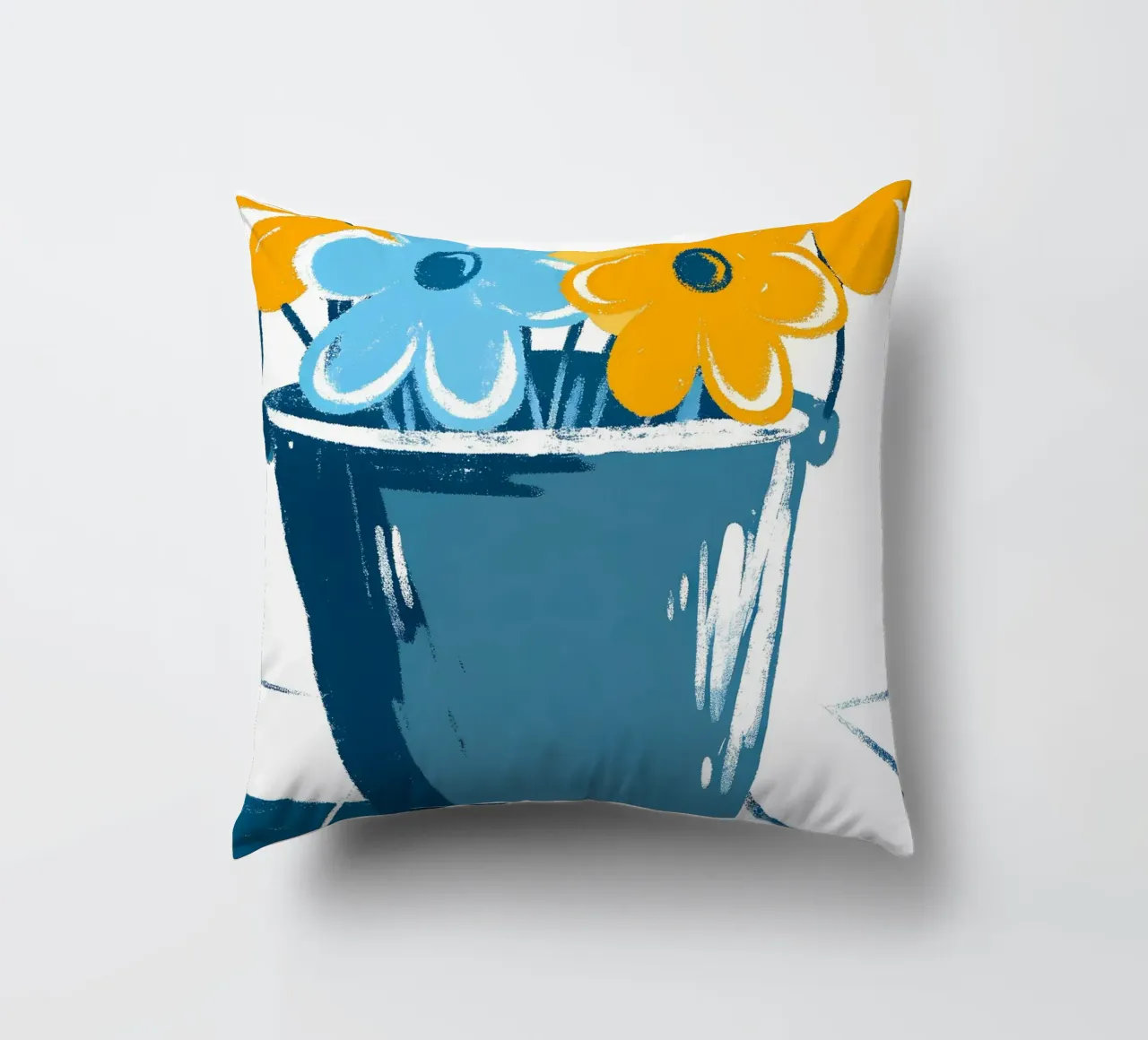 Fiori in un secchio cuscino da PREKETEWE