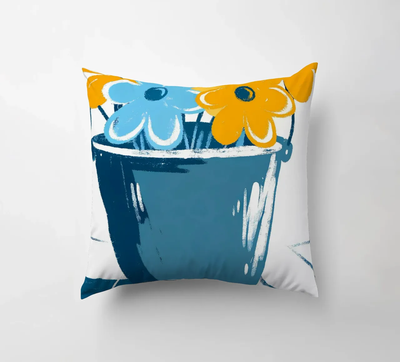 Fiori in un secchio cuscino da PREKETEWE