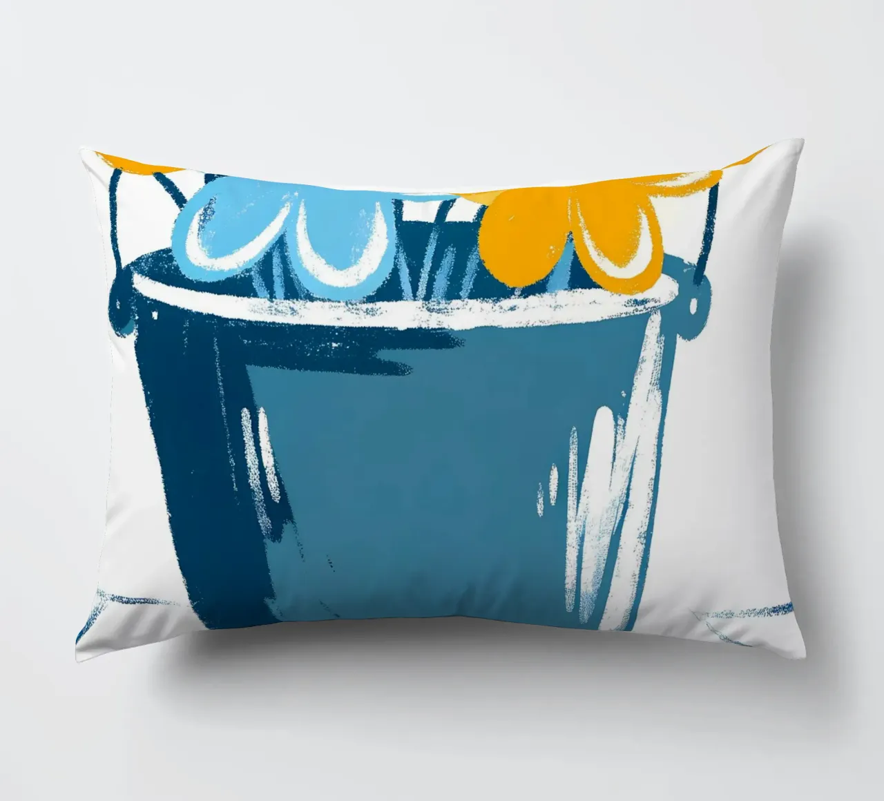 Fiori in un secchio cuscino da PREKETEWE