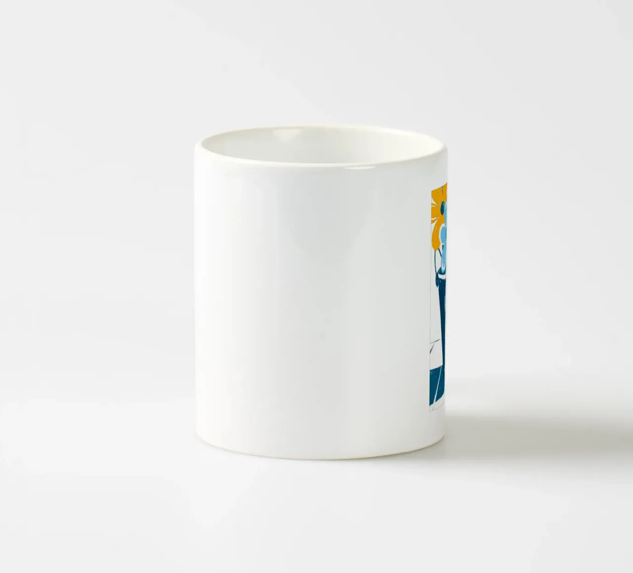 Fiori in un secchio tazza in ceramica da PREKETEWE