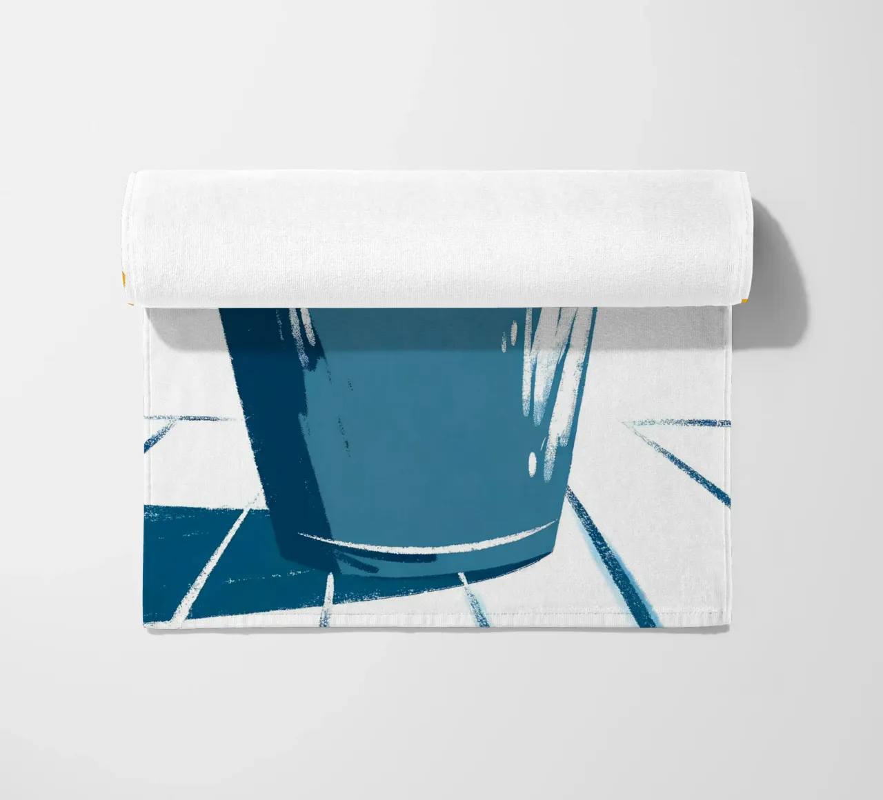 Fiori in un secchio telo mare da PREKETEWE