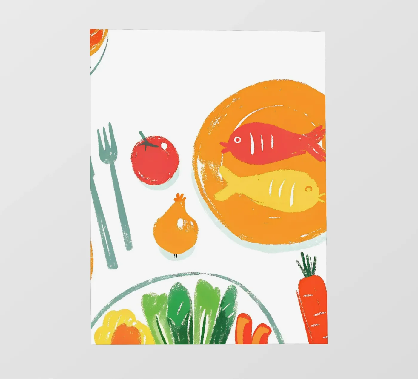 Healthy and Nutritious Food pellicola backlit da PREKETEWE