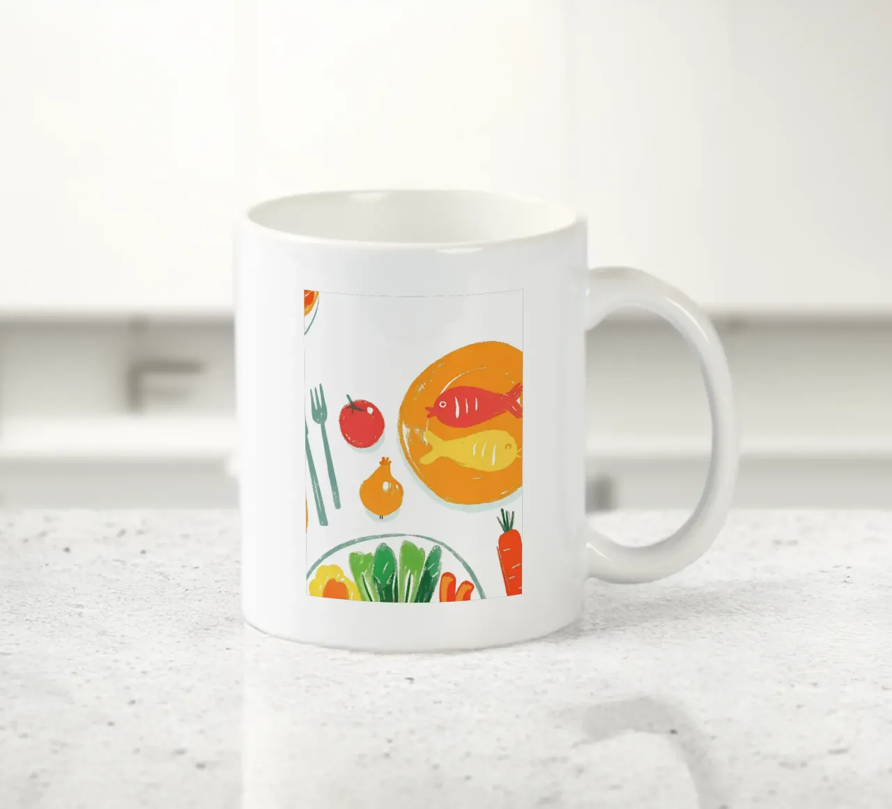 Cibo sano e nutriente tazza in ceramica da PREKETEWE