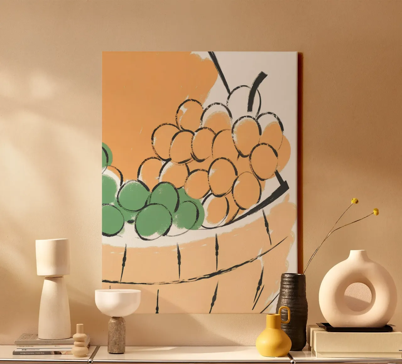 Frutta tela con Cornice a cassetta da PREKETEWE