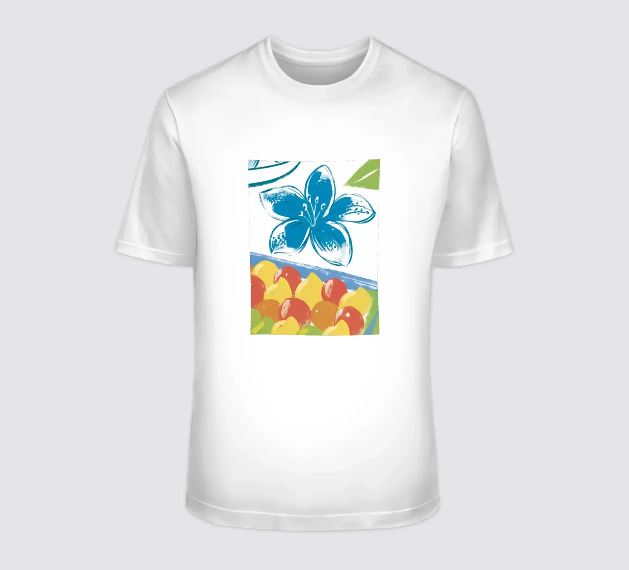 Fiori e frutta t-shirt da PREKETEWE