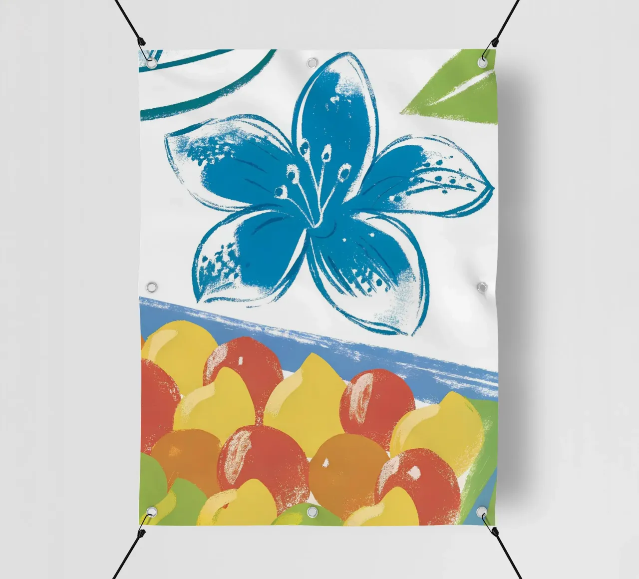 Fiori e frutta telo in pvc da PREKETEWE