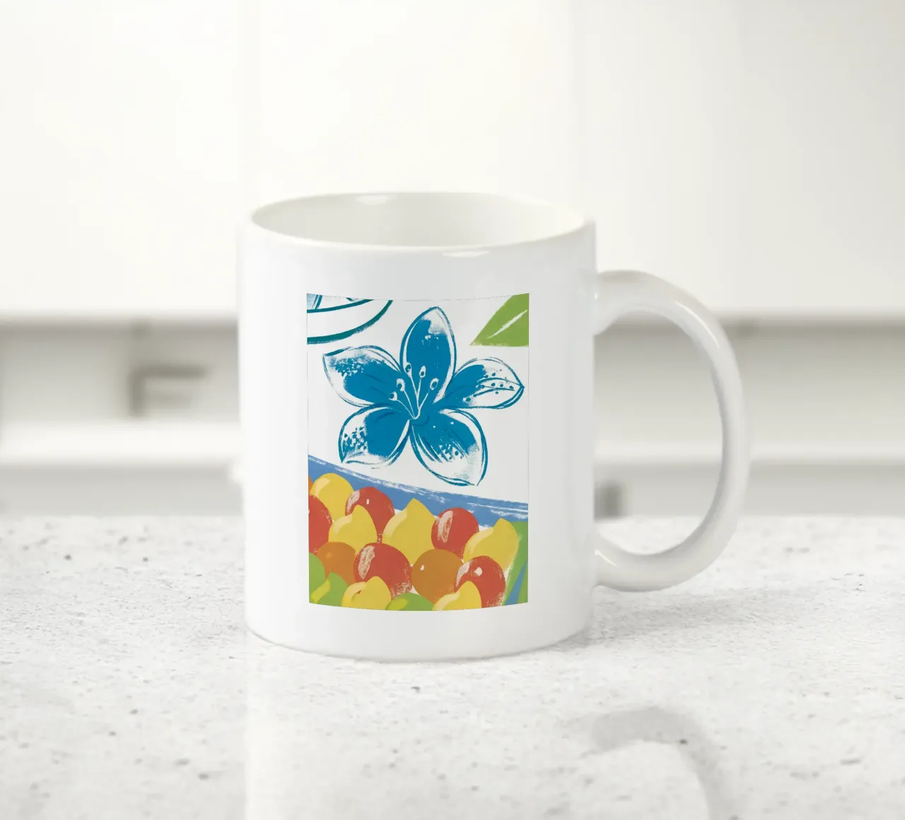 Fiori e frutta tazza in ceramica da PREKETEWE