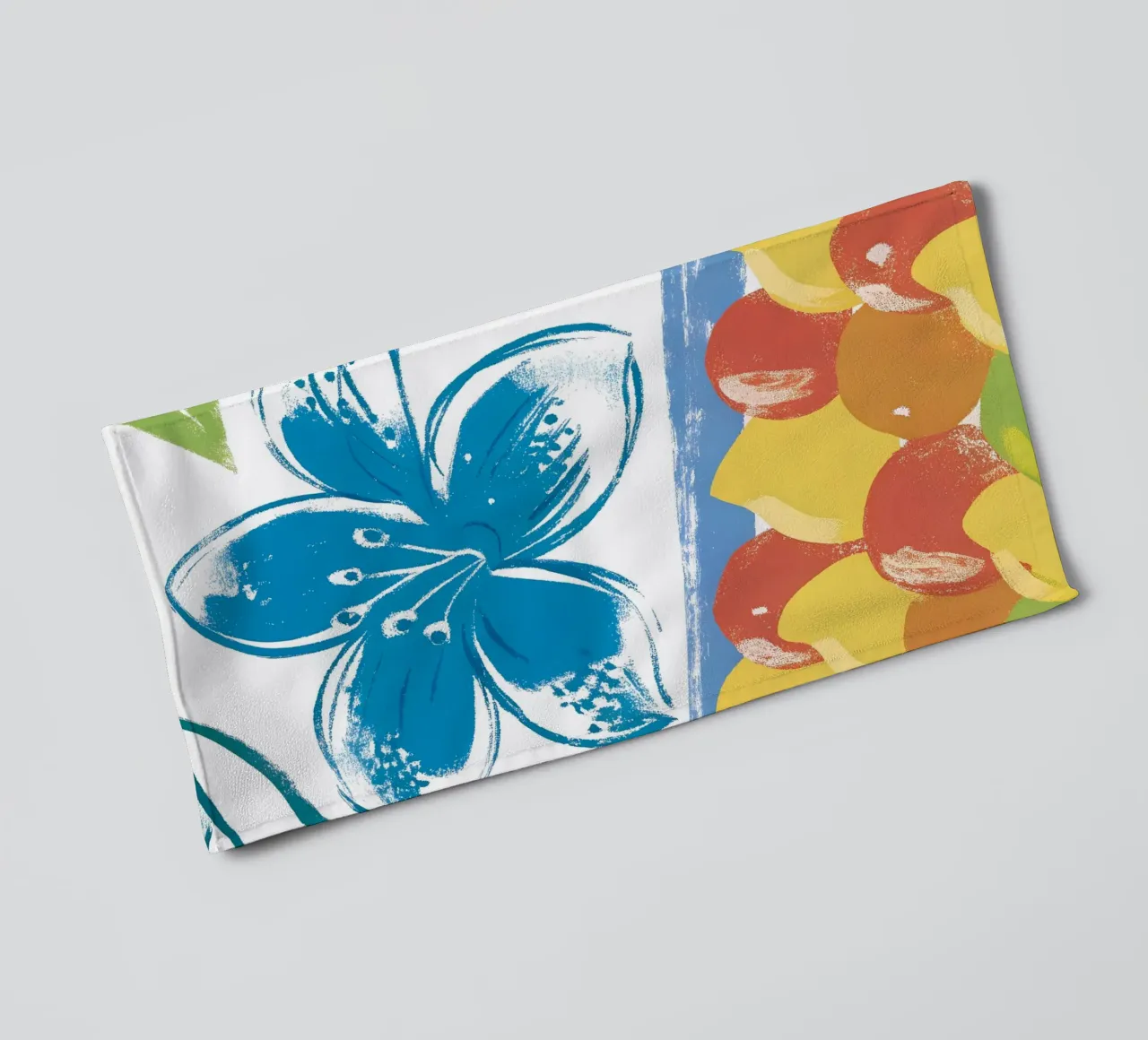 Fiori e frutta asciugamano da bagno da PREKETEWE