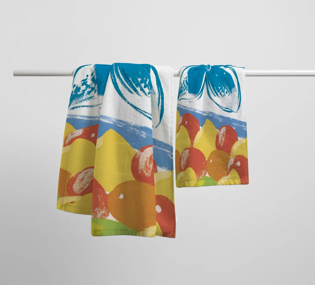 Fiori e frutta asciugamano da bagno da PREKETEWE