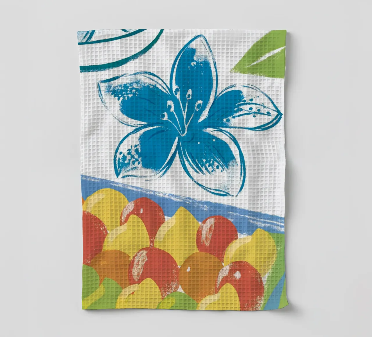Fiori e frutta canovaccio da cucina da PREKETEWE