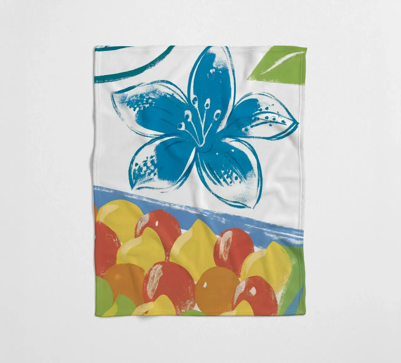 Fiori e frutta coperta in pile da PREKETEWE