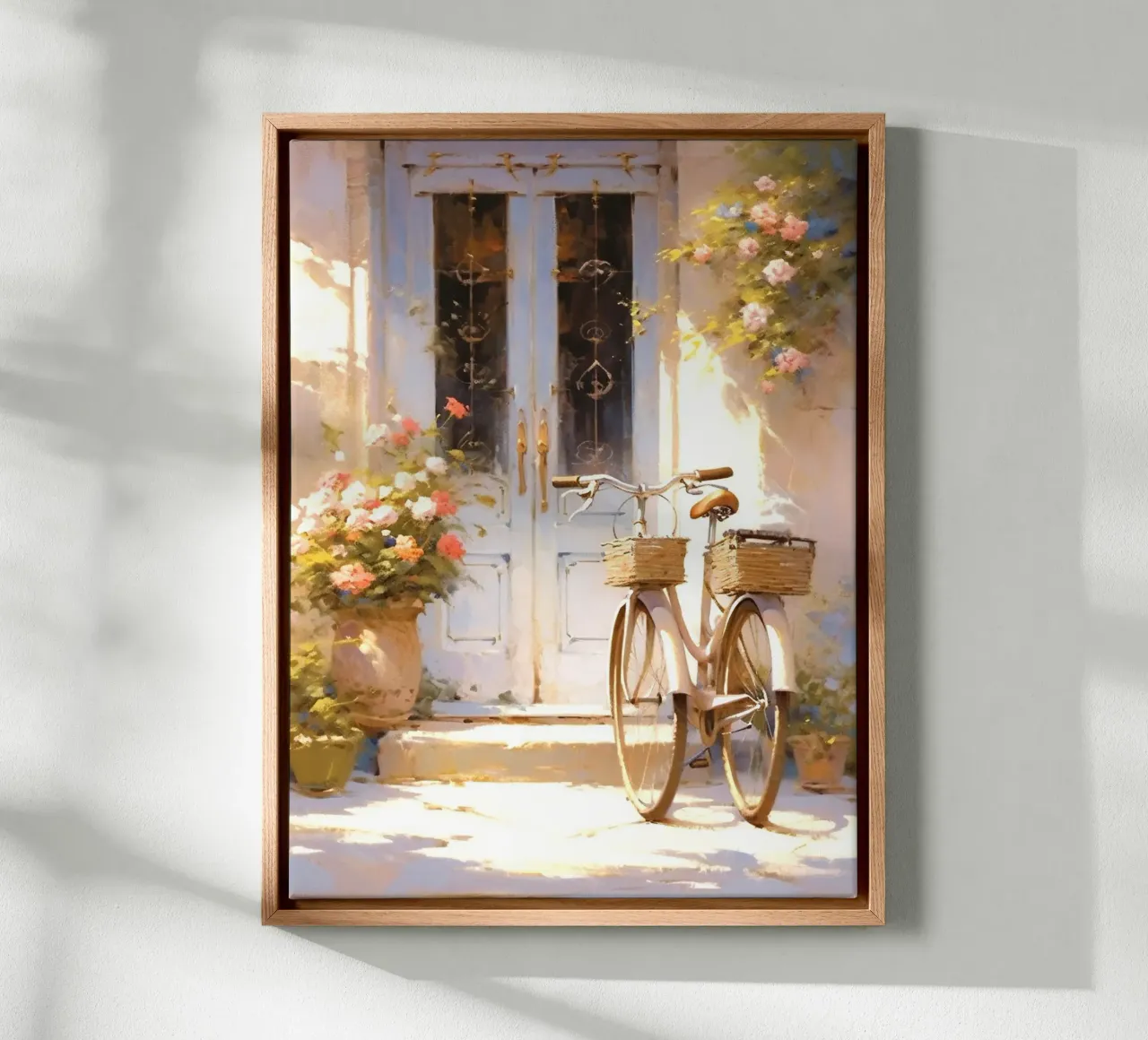 Nostalgia tela con Cornice a cassetta da Artsy Bessy