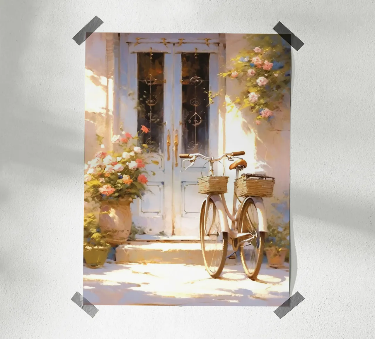 Nostalgia poster con telaio in plastica da Artsy Bessy