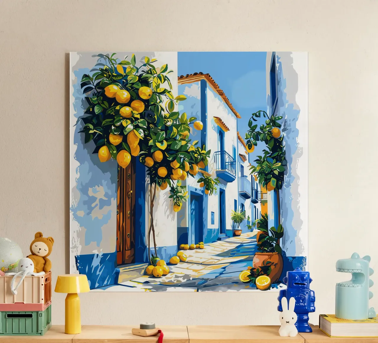 Lemons acryl van Artsy Bessy