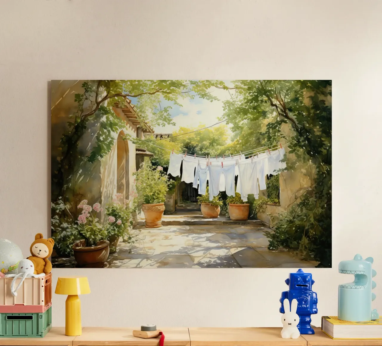 Laundry plexiglass da Artsy Bessy