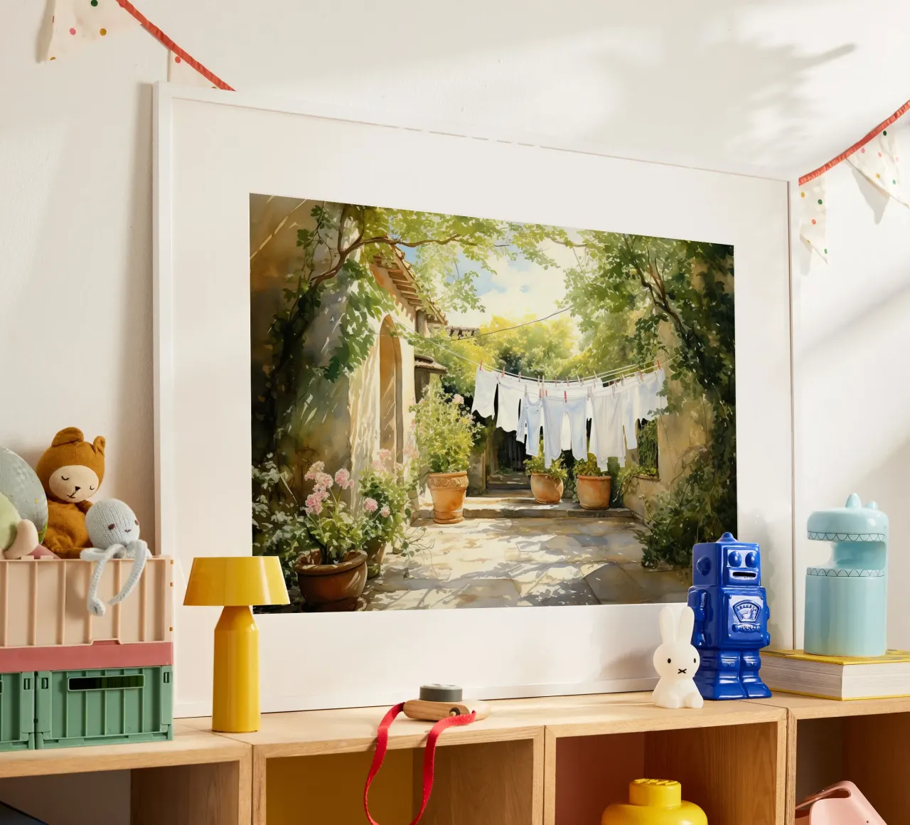 Laundry poster da Artsy Bessy