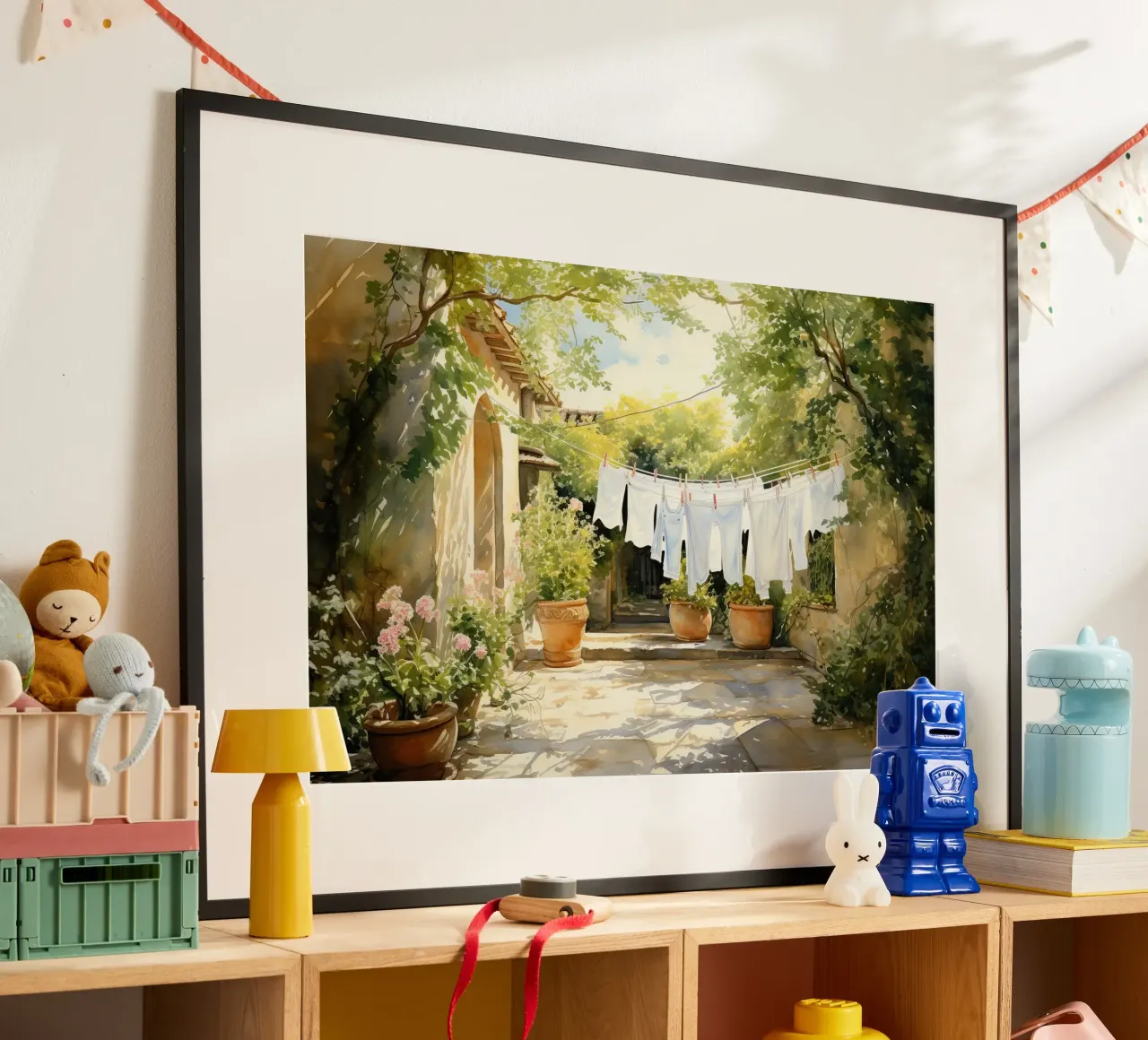 Laundry poster da Artsy Bessy