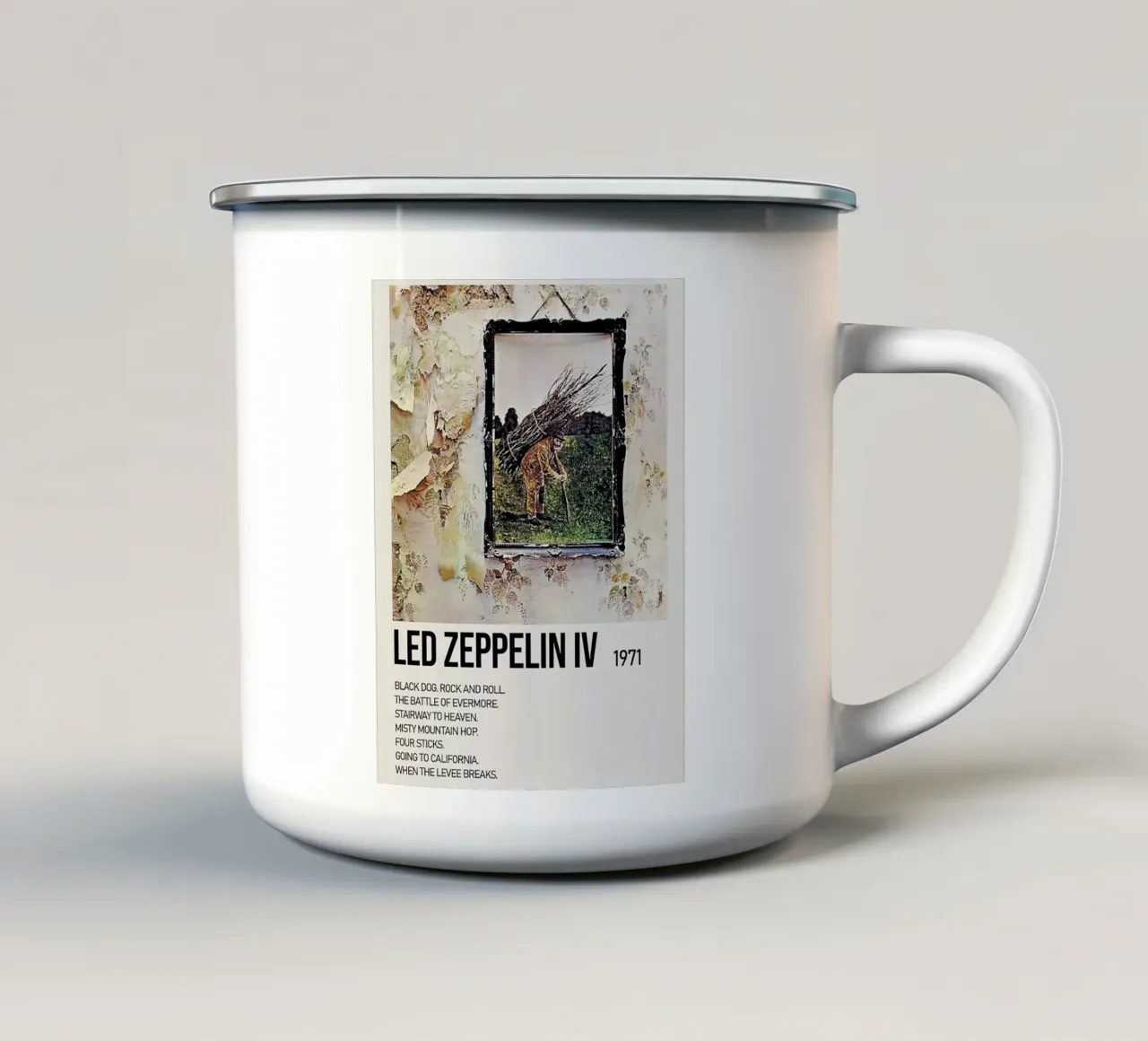 Led Zeppeelin tazza in smalto da Roronoa7