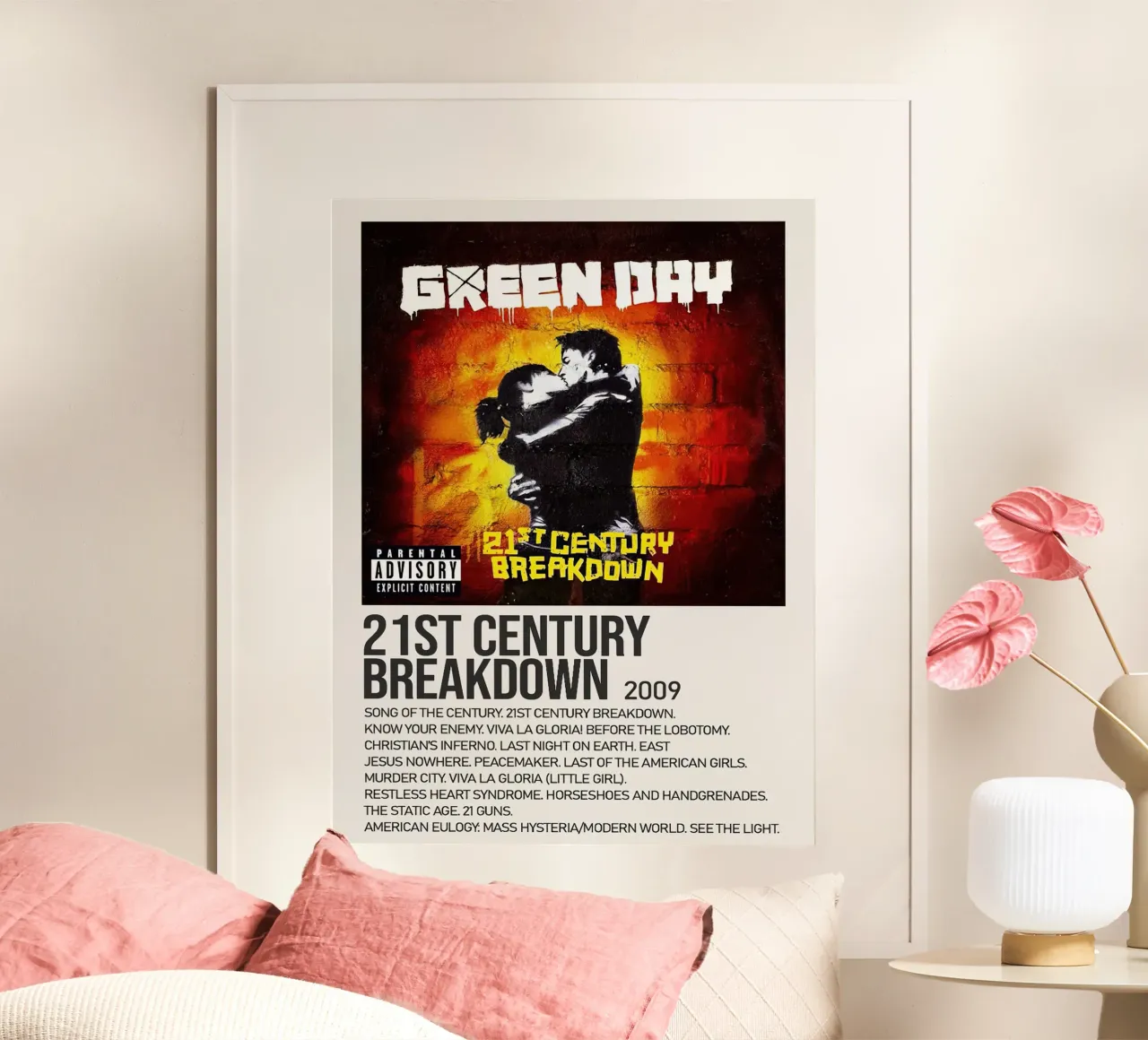 Green Day 21st Century Breakdown poster da Roronoa7