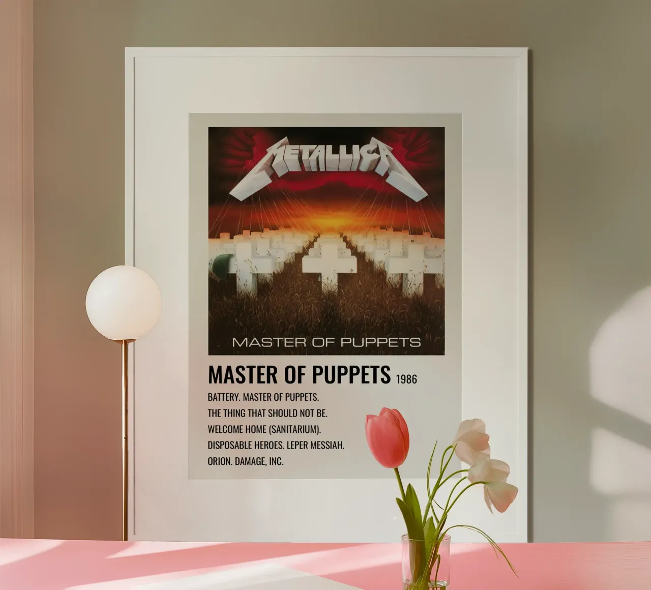 Metallica Master Of Puppets poster da Roronoa7