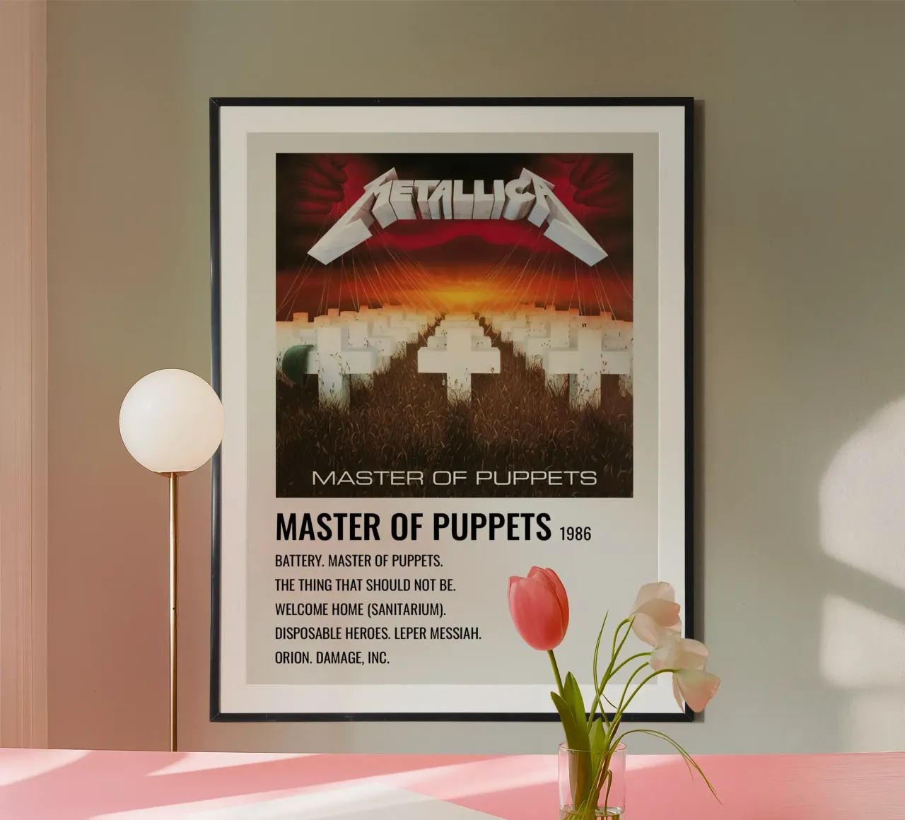 Metallica Master Of Puppets poster da Roronoa7