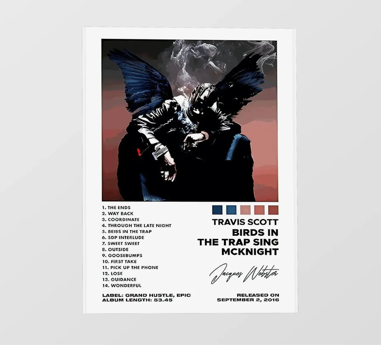 Travis Scott Birds In The Trap Sing Mcknighrt pellicola backlit da Roronoa7