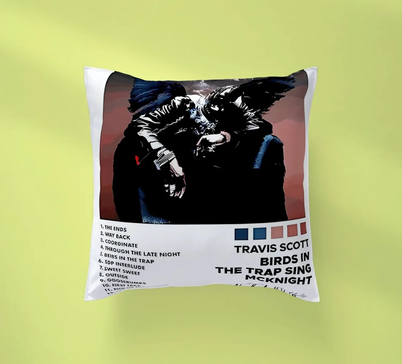 Travis Scott Birds In The Trap Sing Mcknighrt cuscino da Roronoa7