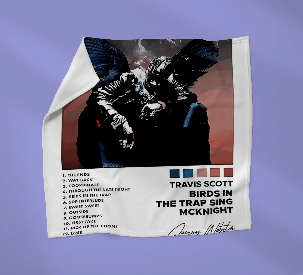 Travis Scott Birds In The Trap Sing Mcknighrt coperta in pile da Roronoa7
