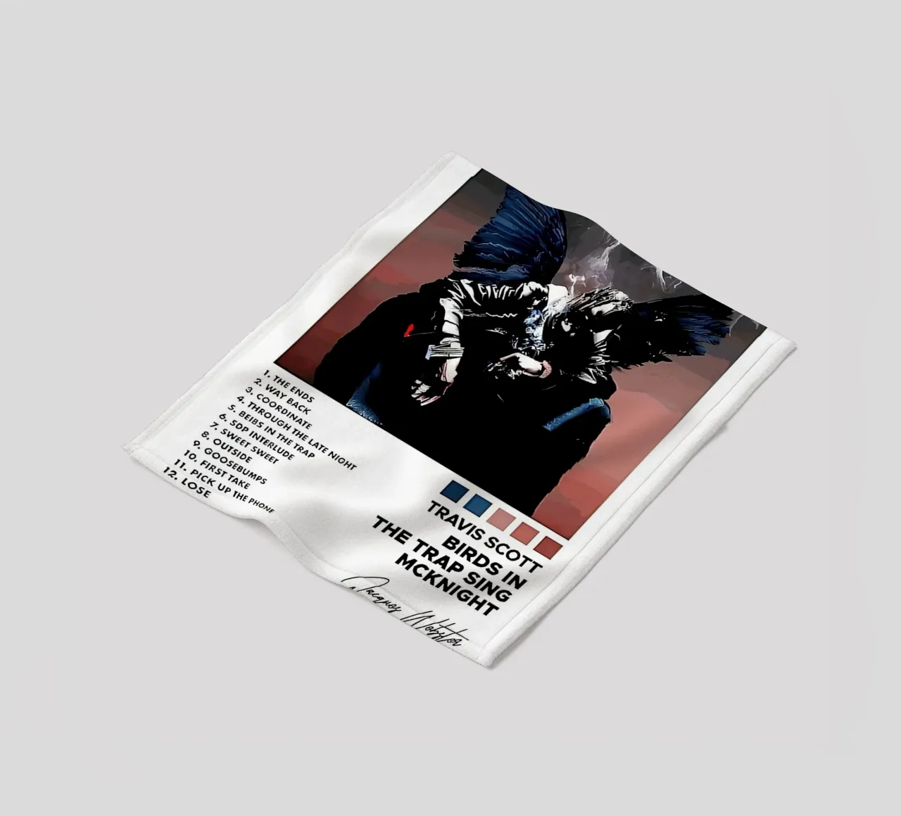 Travis Scott Birds In The Trap Sing Mcknighrt coperta in pile da Roronoa7