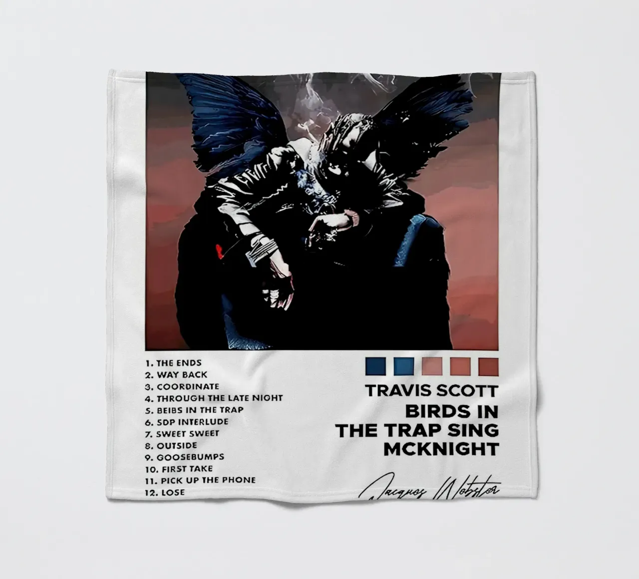 Travis Scott Birds In The Trap Sing Mcknighrt coperta in pile da Roronoa7