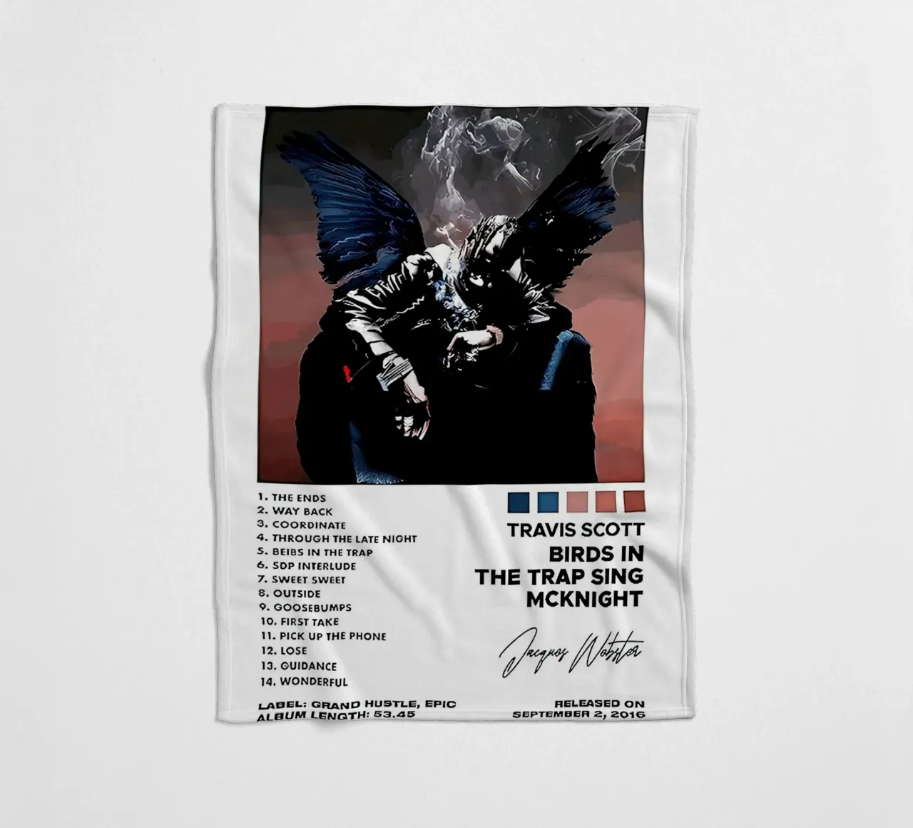 Travis Scott Birds In The Trap Sing Mcknighrt coperta in pile da Roronoa7