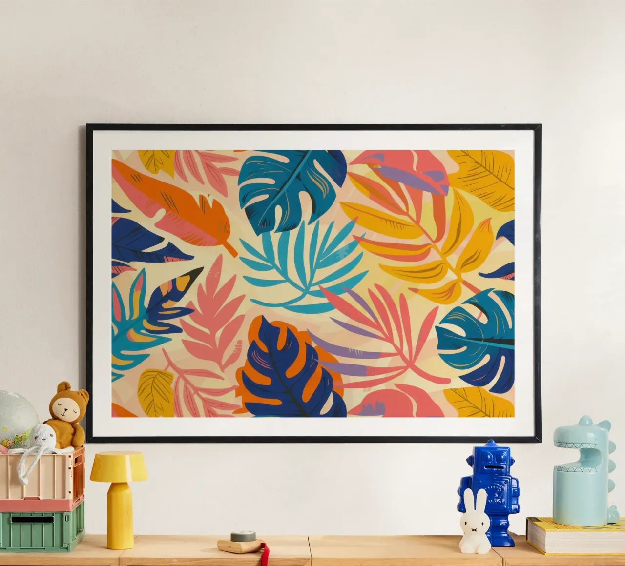 Nebbia tropicale autunnale poster da Orchid Patina