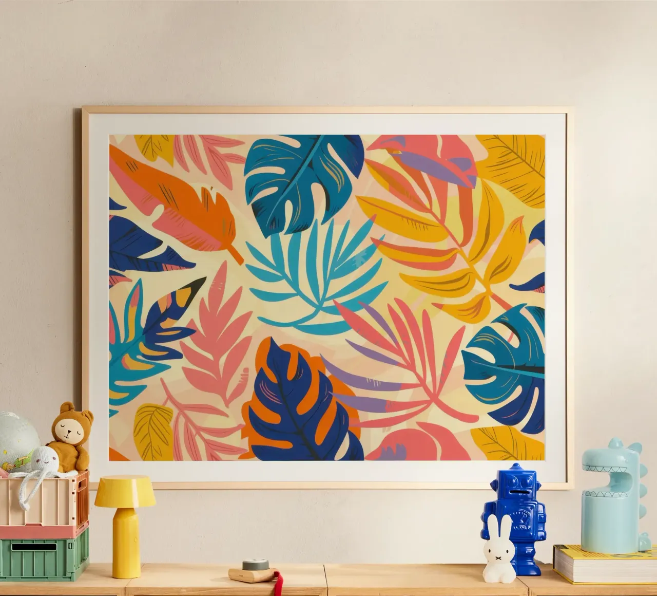 Nebbia tropicale autunnale poster da Orchid Patina
