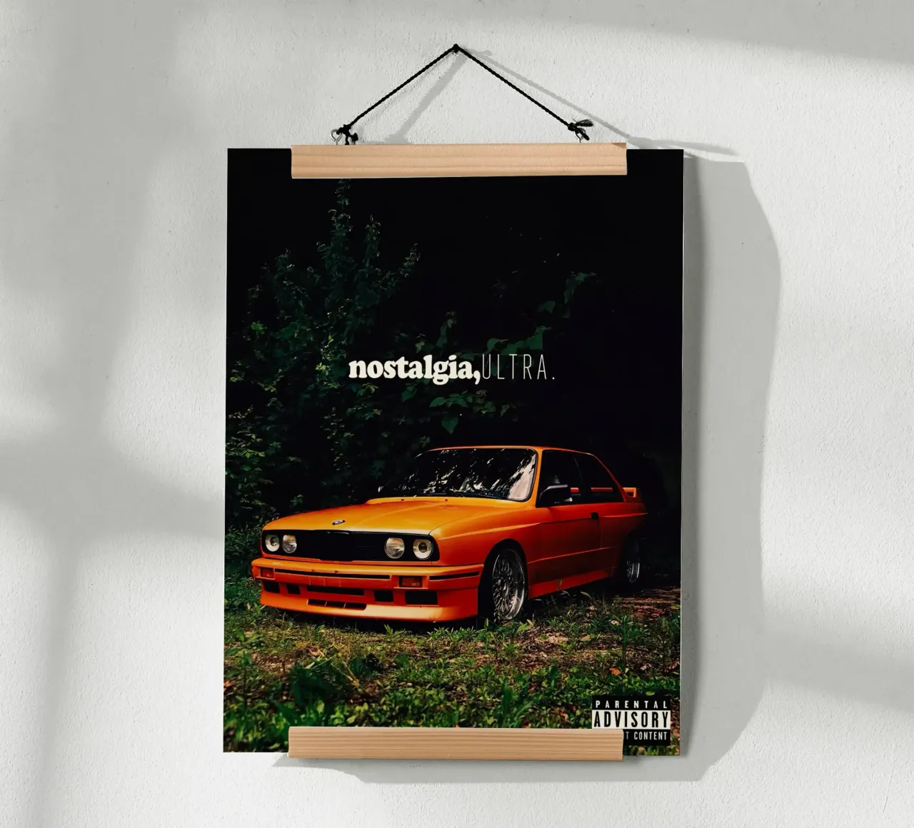 Frank Ocean Nostalgia Ultra poster con telaio in plastica da Musadad Shop