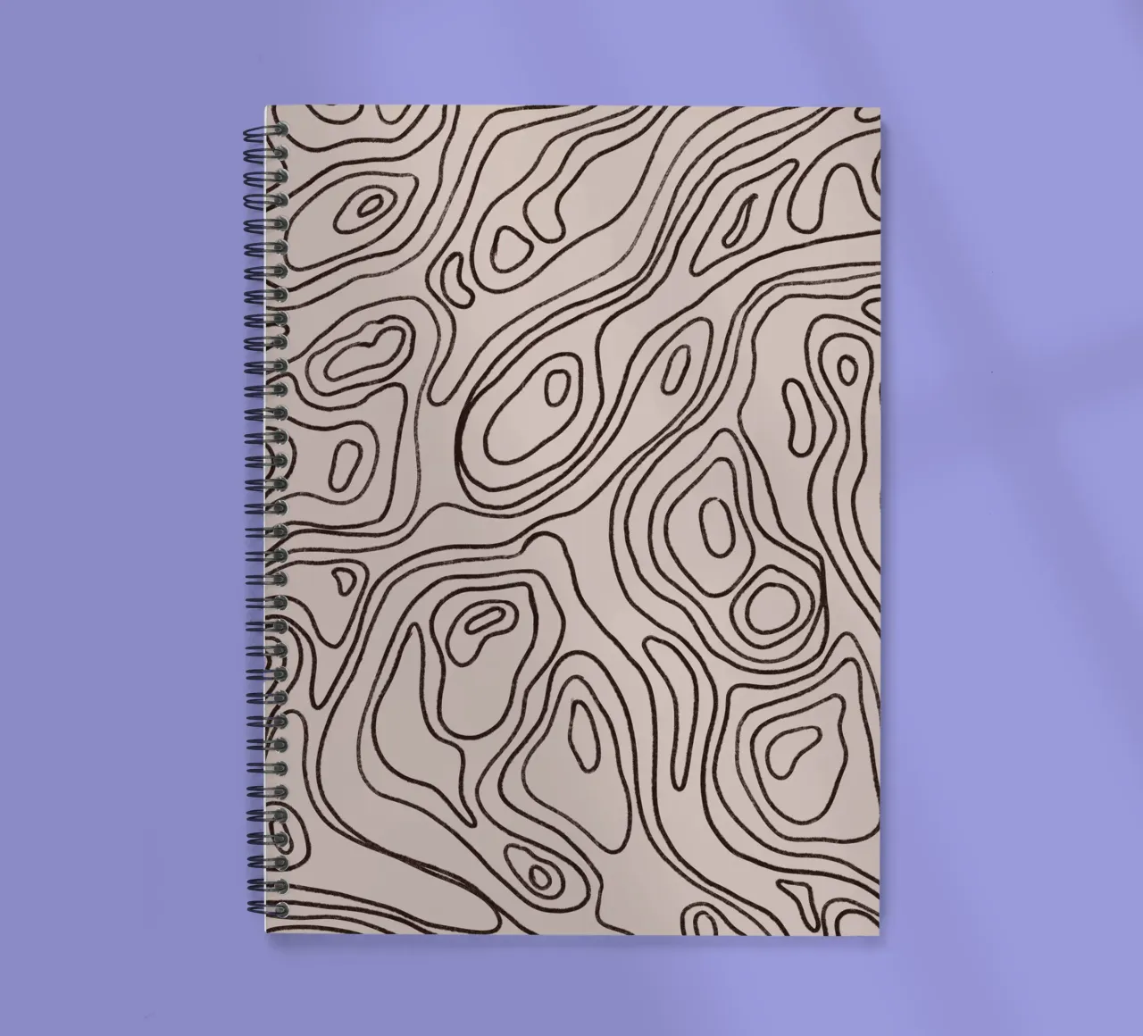 Pattern No 14 spiral notebook by treechild