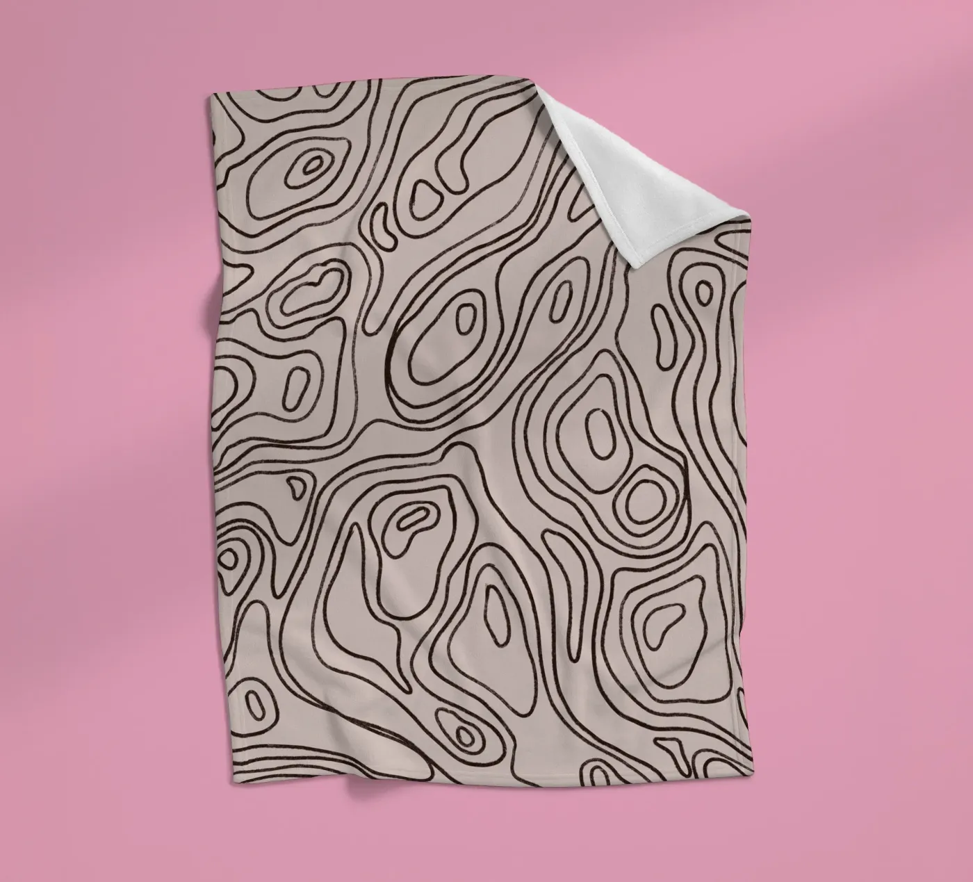 Pattern No 14 Fleecedecke von treechild