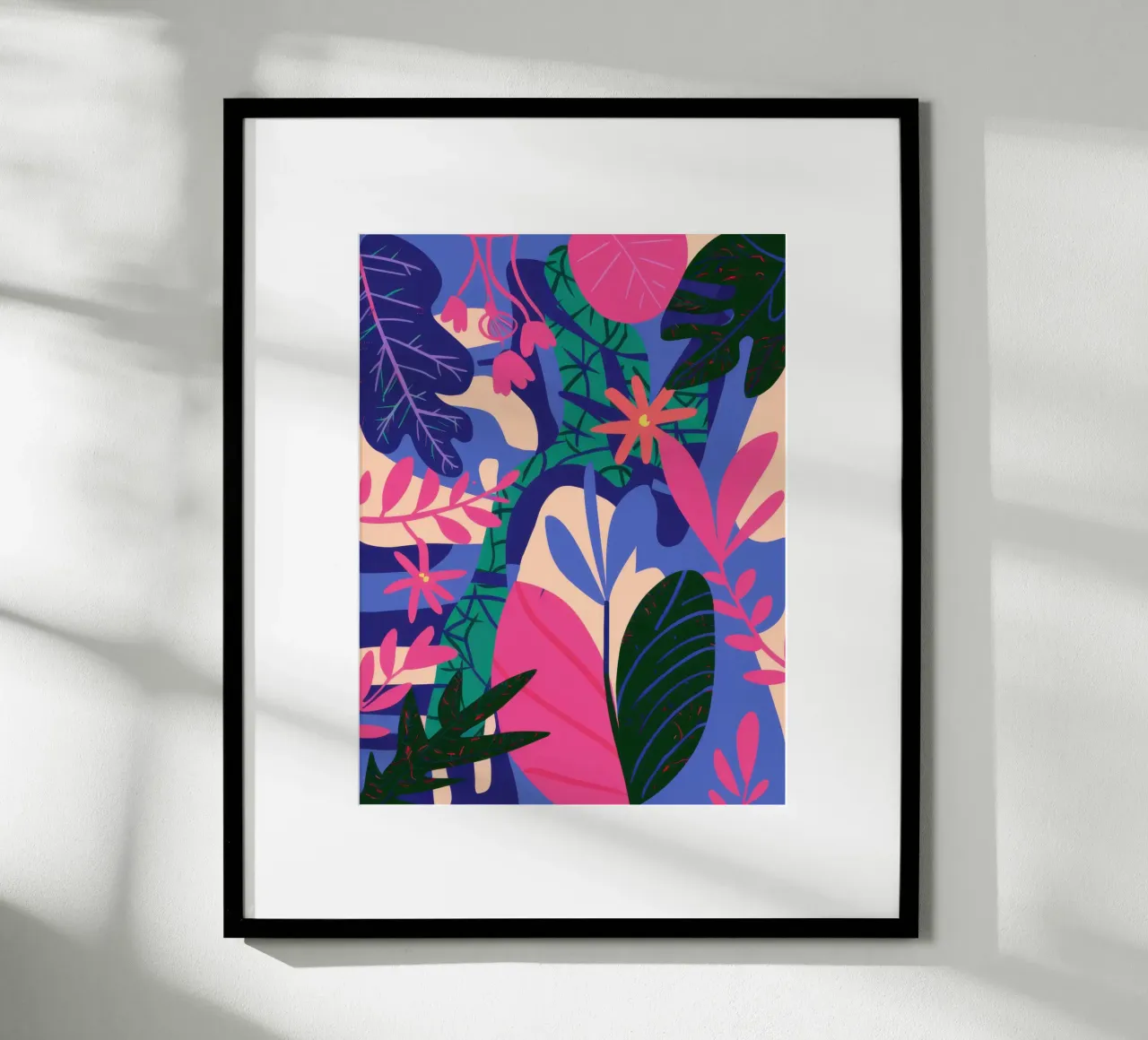 Sogno di giungla elettrica poster da Wish Studio