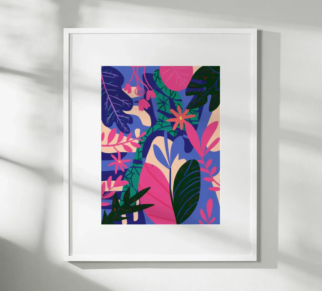 Sogno di giungla elettrica poster da Wish Studio