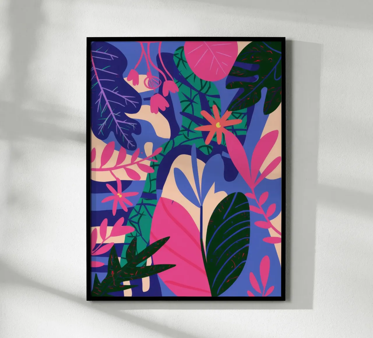 Sogno di giungla elettrica poster da Wish Studio