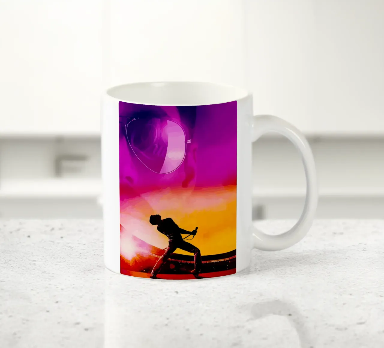 Freedie Mercury tazza in ceramica da Musadad Shop