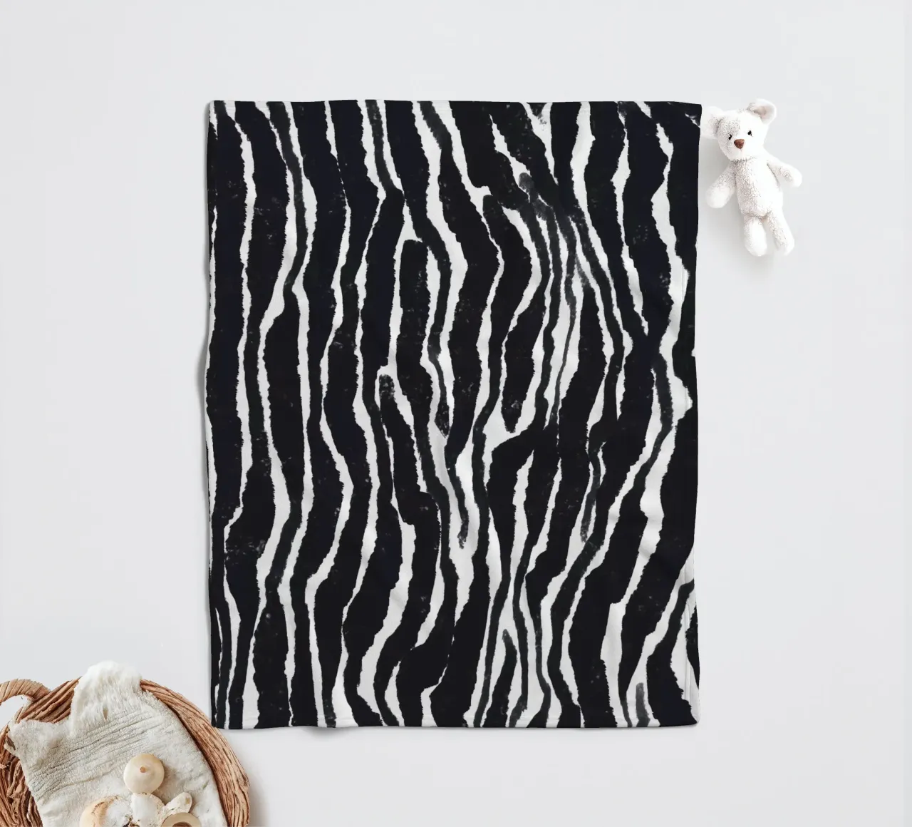 Pattern No 17 fleecedeken van treechild