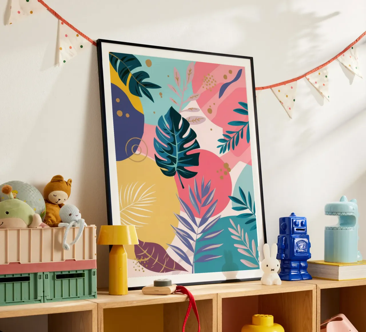 Serenità tropicale pastello poster da Echo Saber