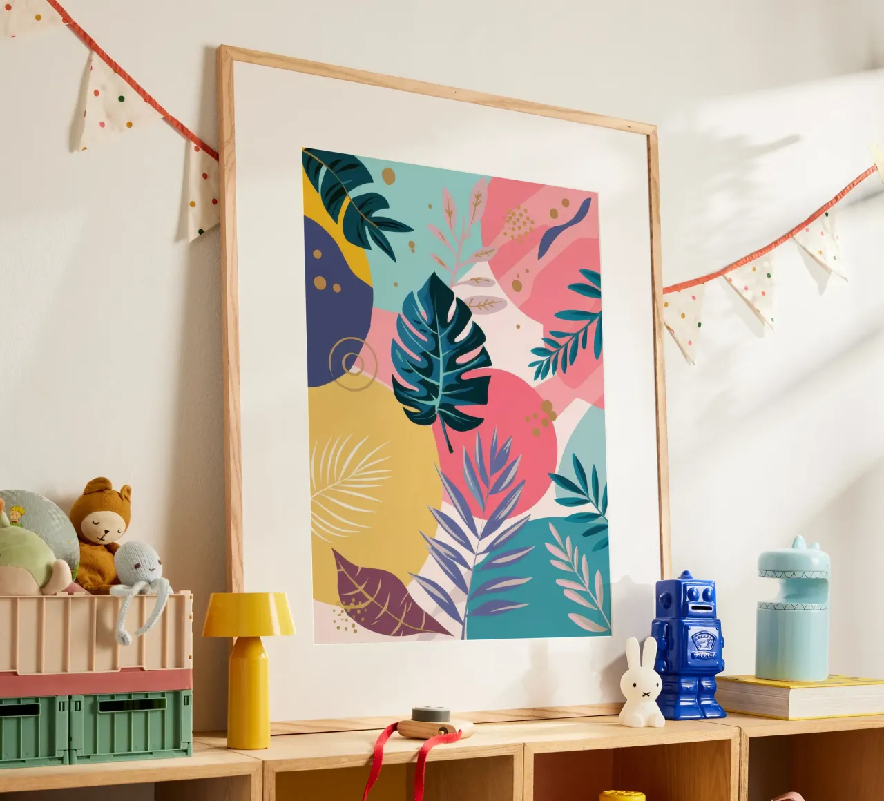 Serenità tropicale pastello poster da Echo Saber