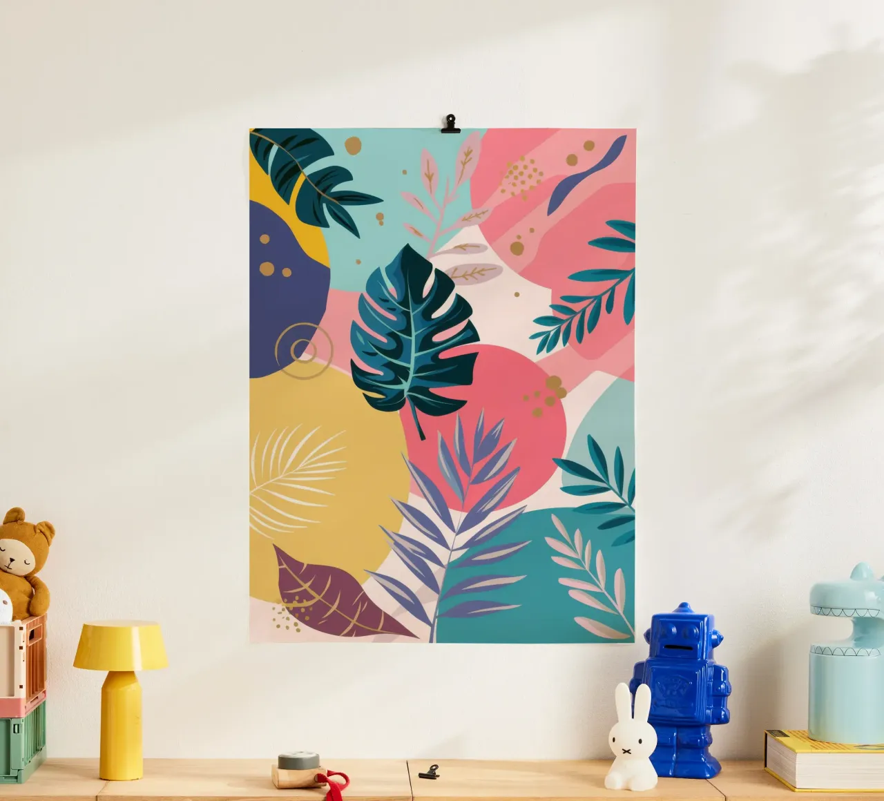 Serenità tropicale pastello poster da Echo Saber