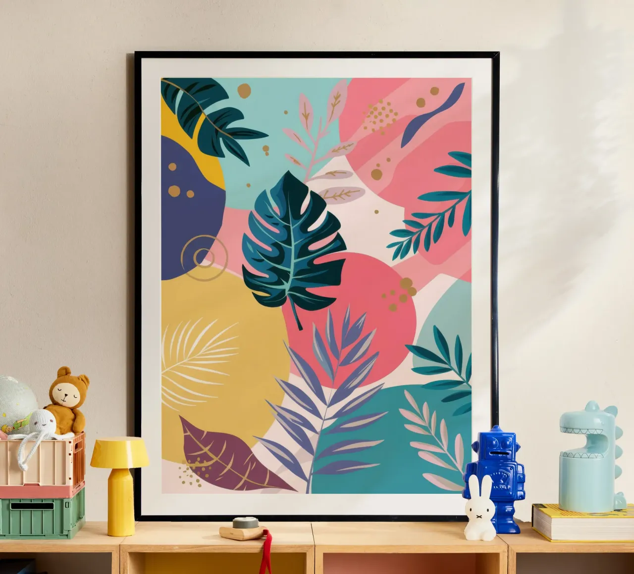 Serenità tropicale pastello poster da Echo Saber