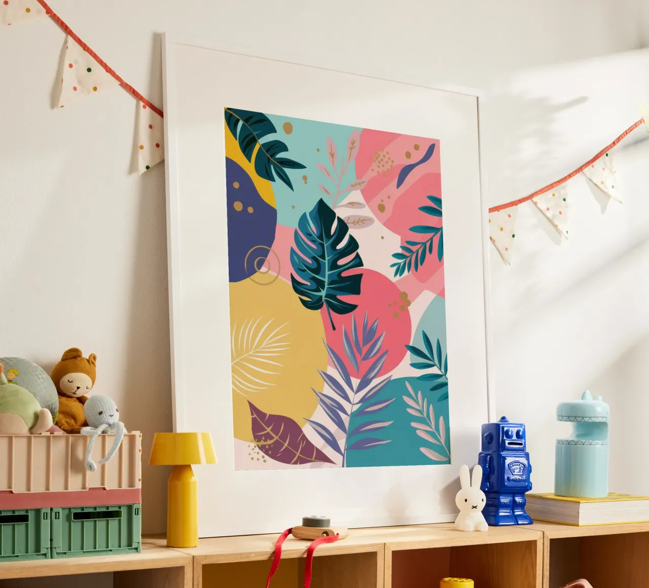 Serenità tropicale pastello poster da Echo Saber